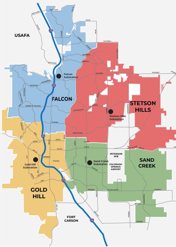 CSPD Divisional Map