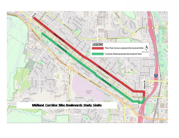 Midland Cooridor Bike Boulevards