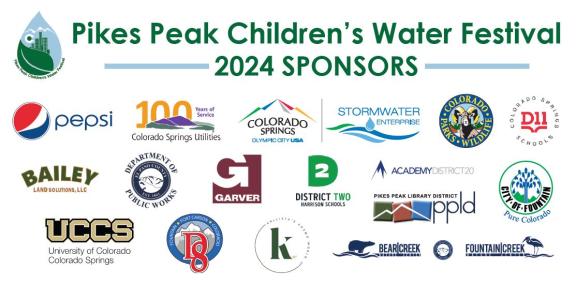 Children's Water Fest 2024 sponsors (decorative)