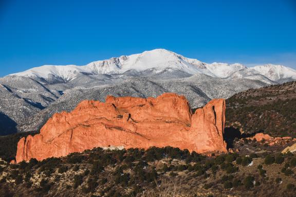 Garden of the Gods Aerial View