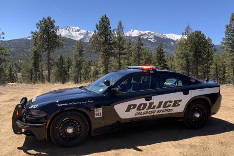 Colorado Springs Police car