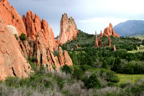 Garden of the Gods looking South