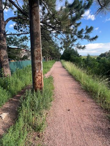 Pikes Peak Greenway trail