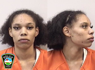 Mugshot of 18-year-old Caterra Poma