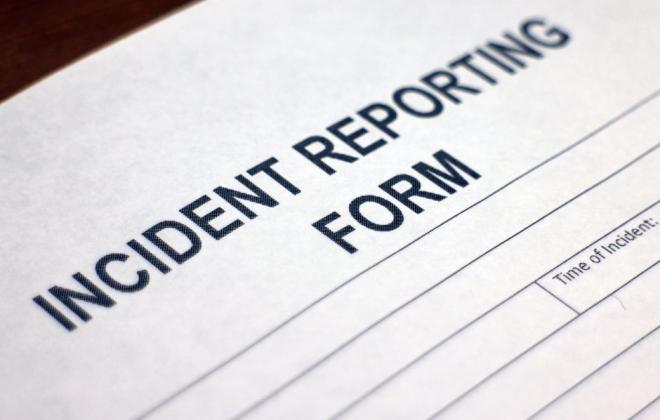 Incident reporting form