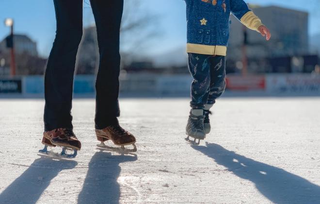 ice skating