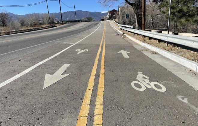 two way cycle track