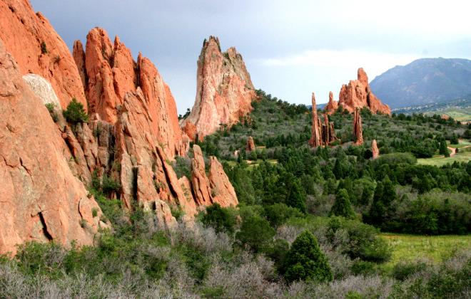 Garden of the Gods looking South