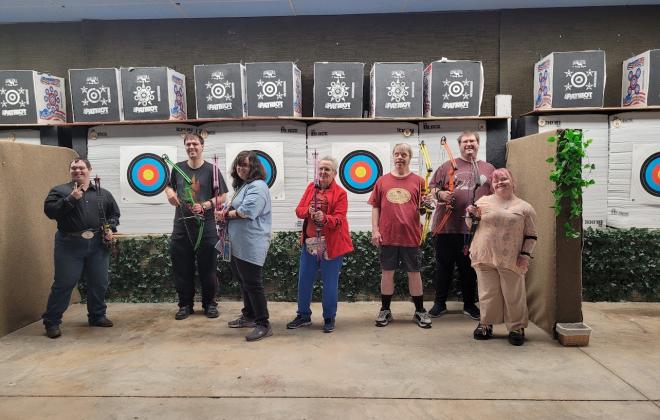 TRP participants explore Archery