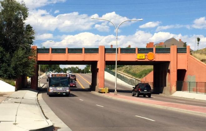 South Nevada Avenue Bridge East View