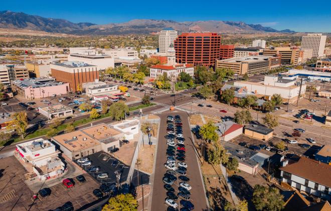 downtown Colorado Springs