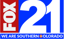 For 21 News logo. A subtitle reads "We are Southern Colorado"