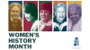 Women's History Month graphic